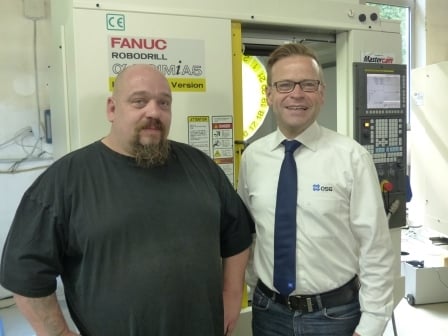 Inhaber der Firma Neef Zerspanungstechnik und Gebietsleiter der Firma OSG vor Ort